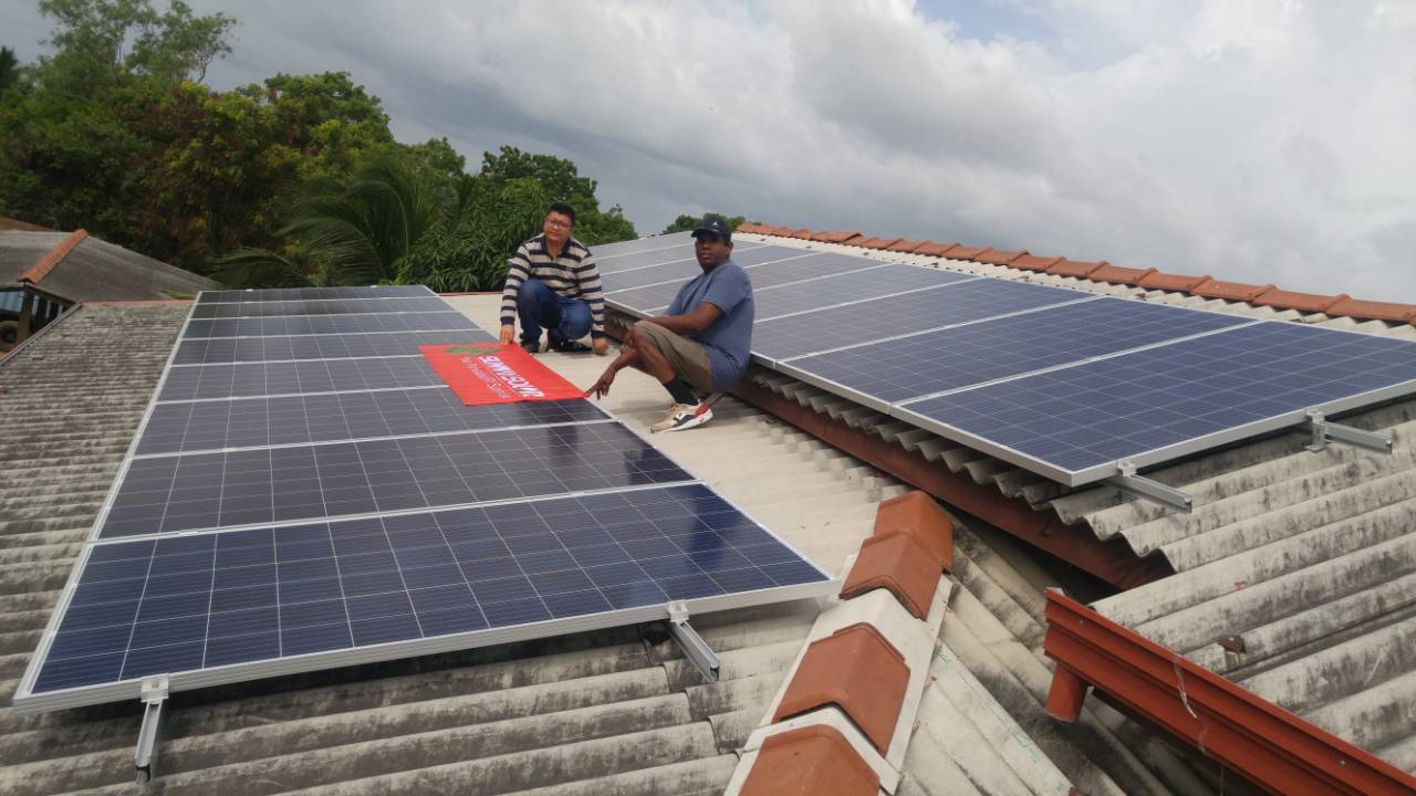 Ambalantota, Down South. 5kw System